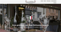Desktop Screenshot of lalanterna.be